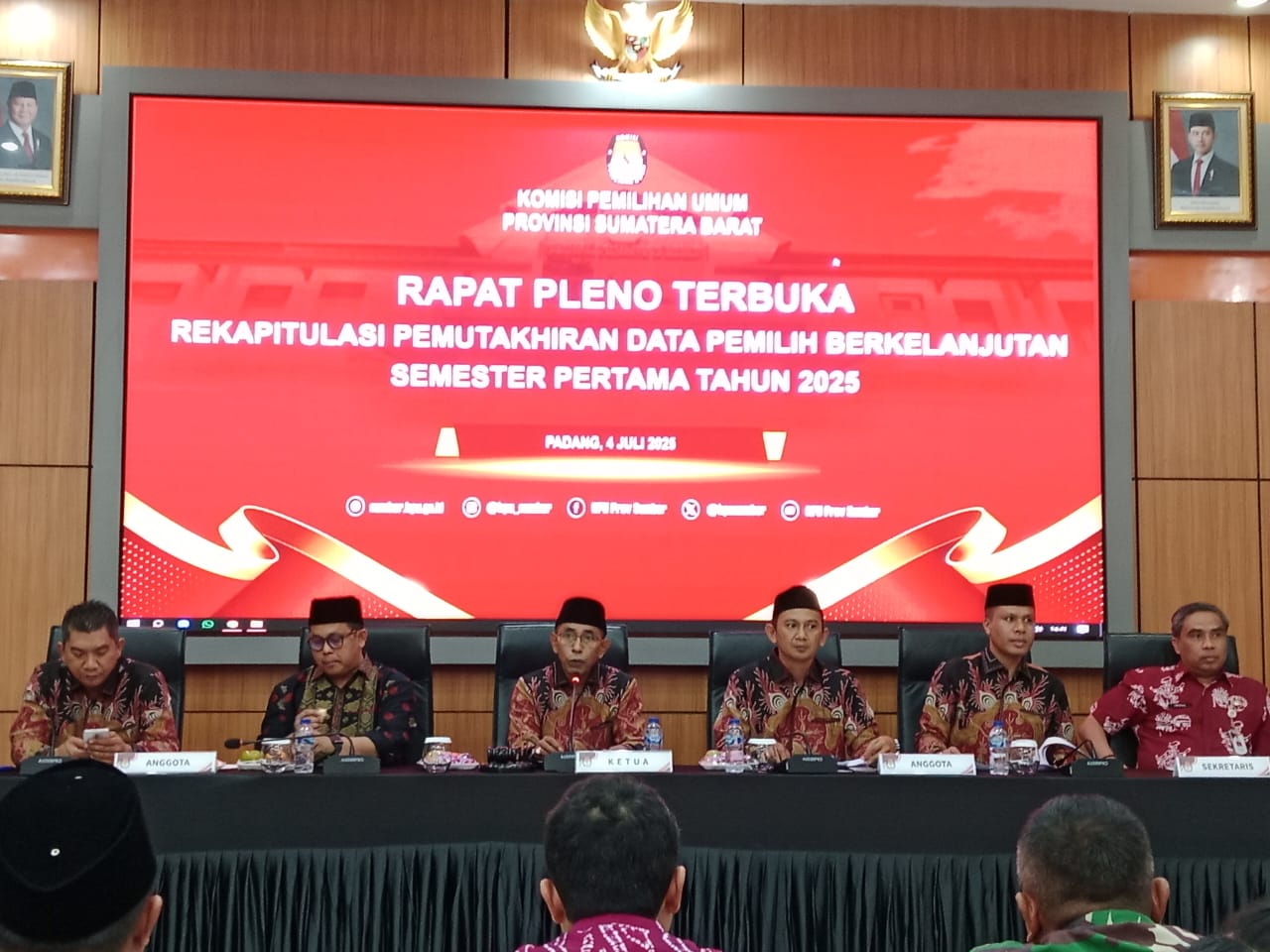 pemutakhiran-data-pemilih-berkelanjutan,-kpu-sumbar-tetapkan-4122.644-pemilih 