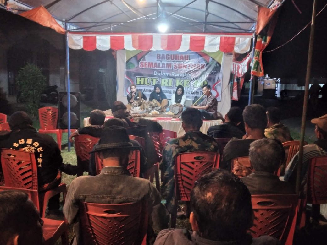 meriahkan-80-tahun-kemerdekaan-ri,-masyarakat-ampang-gadang-dihibur-saluang-klasik