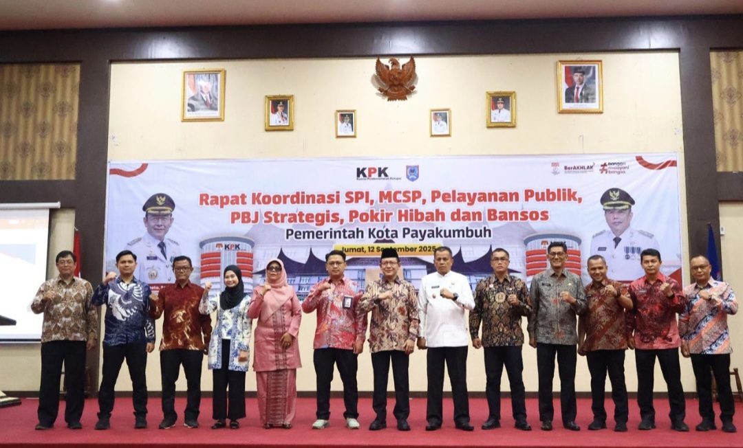 pemko-payakumbuh-rakor-spi,-mcsp,-pelayanan-publik,-pbj-strategis,-pokir-hibah-dan-bansos-bersama-kpk 