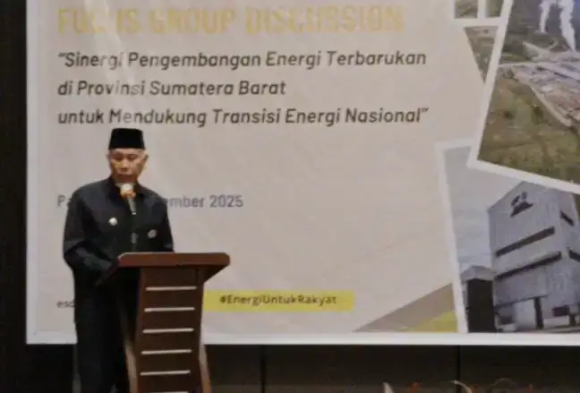 sumbar-dorong-akselerasi-transisi-energi,-mahyeldi-buka-fgd-pengembangan-energi-terbarukan