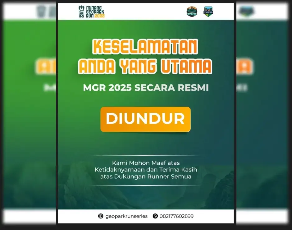 prioritaskan-keselamatan,-panitia-tunda-minang-geopark-run-2025