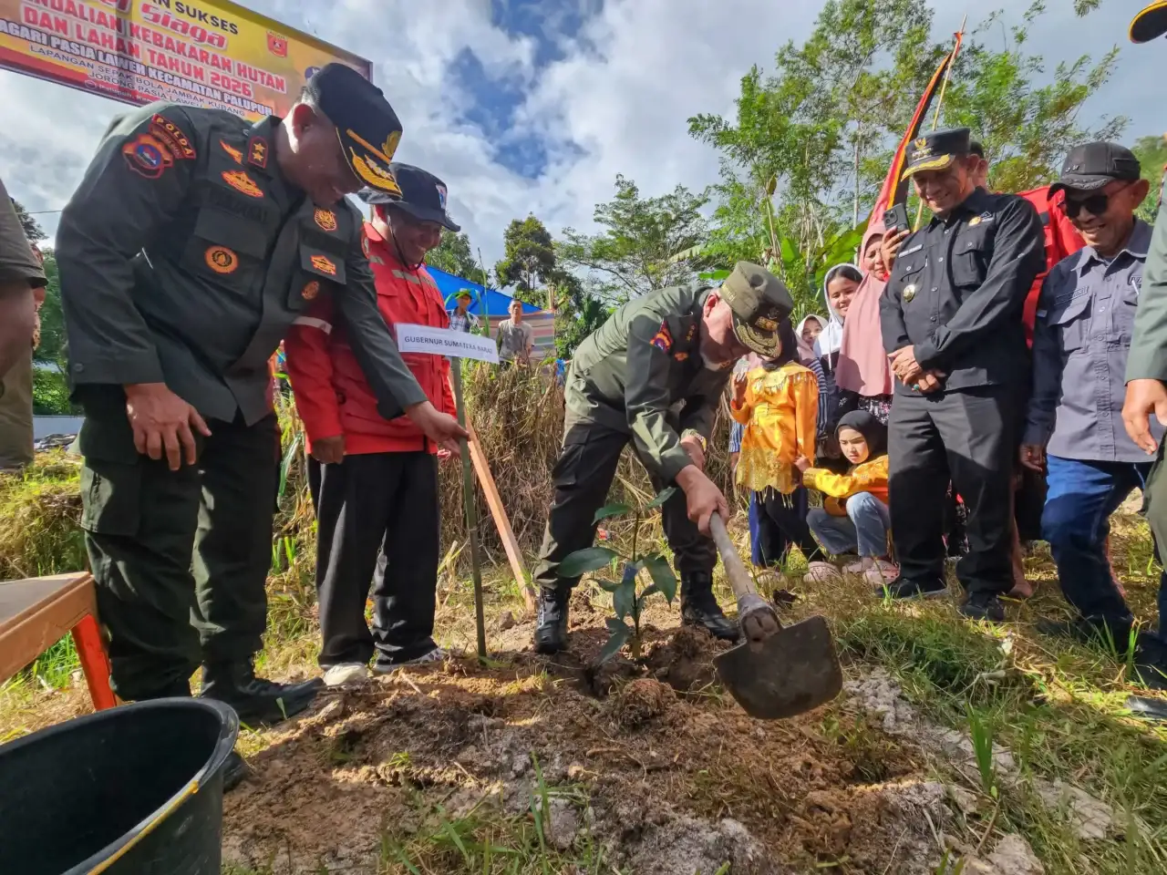 gubernur-mahyeldi-tegaskan-sumbar-siaga-hadapi-karhutla-2026,-pencegahan-jadi-fokus-utama