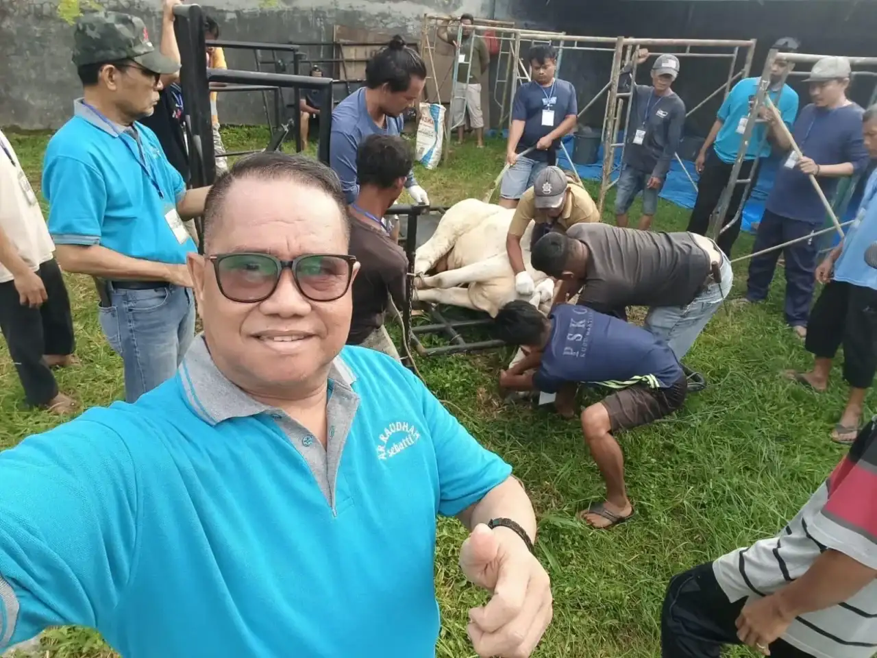 kurban-idul-adha-1447-h,-pengurus-masjid-ar-raudhah-kuatkan-kebersamaan-serta-solidaritas-warga-lapai-dan-sekitarnya
