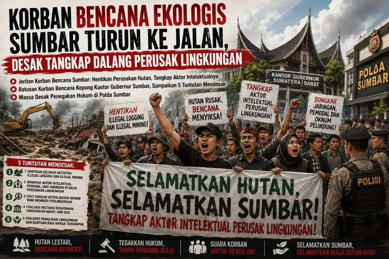 jeritan-korban-bencana-sumbar:-stop-illegal-logging-dan-illegal-mining-sekarang-juga!