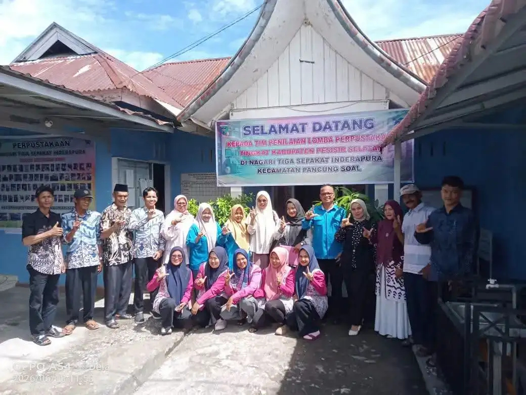 wujudkan-visi-bupati-hendrajoni,-dinas-perpusip-pessel-adakan-penilaian-pustaka-nagari