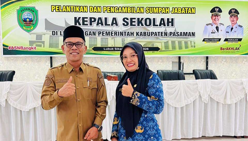 bupati-lantik-90-kepala-sekolah,-salah-satunya-kepala-sdn-06-pauh-lubuk-sikaping