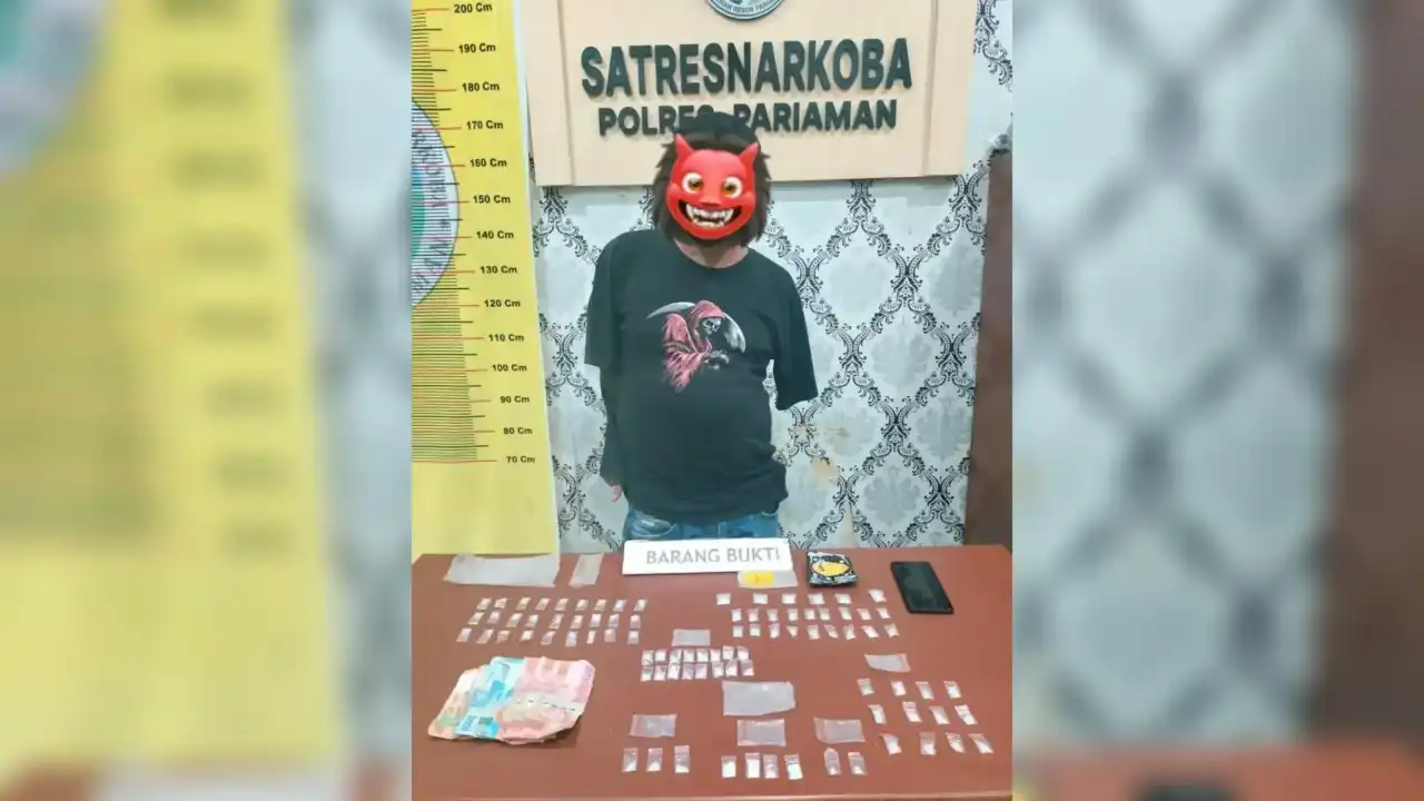 gerebek-ladang-alpukat,-polres-pariaman-amankan-bandar-dan-81-paket-sabu