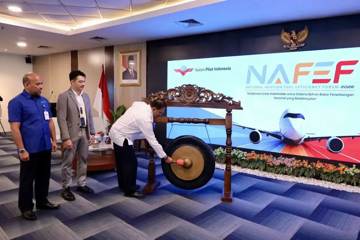 AirNav Indonesia Dorong Efisiensi Bahan Bakar Penerbangan melalui NAFEF 2026 Artikel ini adalah bagian dari Mitra Promedia Group dan sudah tayang dengan judul "AirNav Indonesia Dorong Efisiensi Bahan Bakar Penerbangan melalui NAFEF 2026