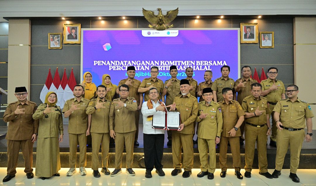 mahyeldi-ajak-kepala-daerah-percepat-sertifikasi-halal,-bidik-sumbar-jadi-pusat-ekosistem-halal-nasional