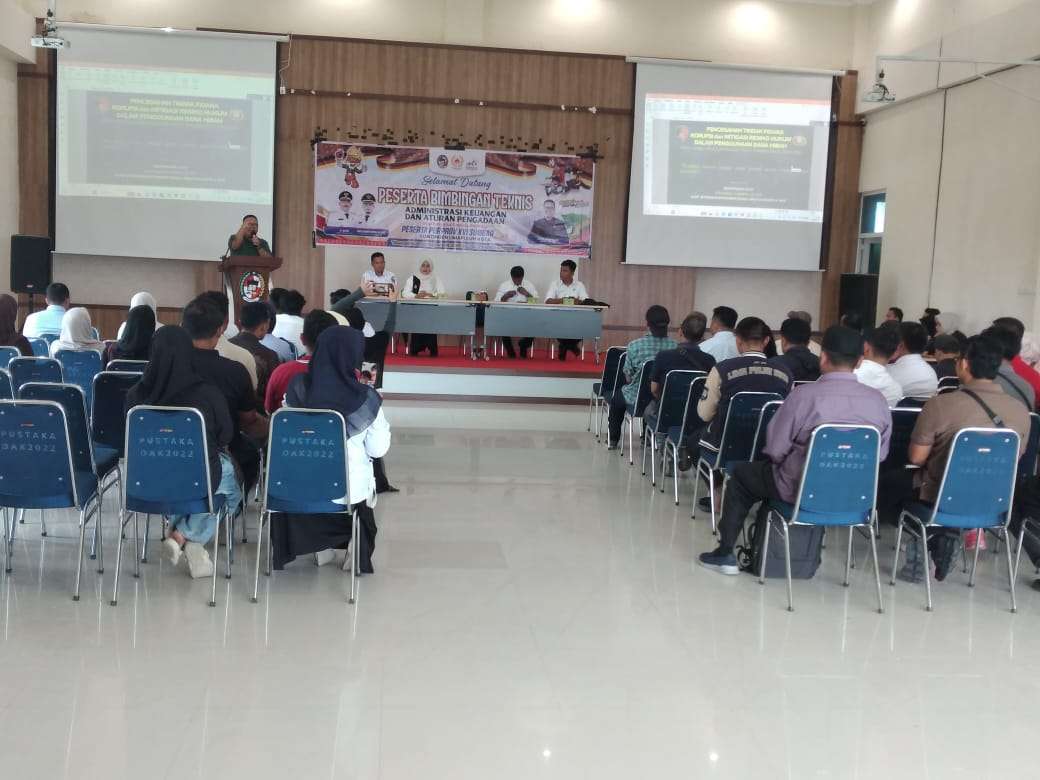 menyongsong-porprov-xvi,-koni-limapuluh-kota-gelar-bimtek-administrasi-keuangan-dan-aturan-pengadaan
