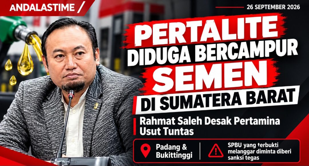 pertalite-tercampur-semen-di-sumbar,-rahmat-saleh-desak-pertamina-bertanggung-jawab