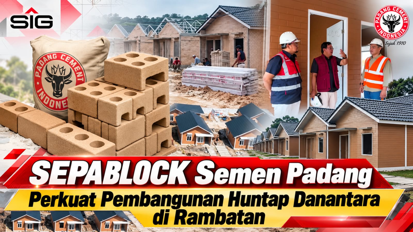 huntap-danantara-di-rambatan-dikebut,-sepablock-semen-padang-jadi-andalan