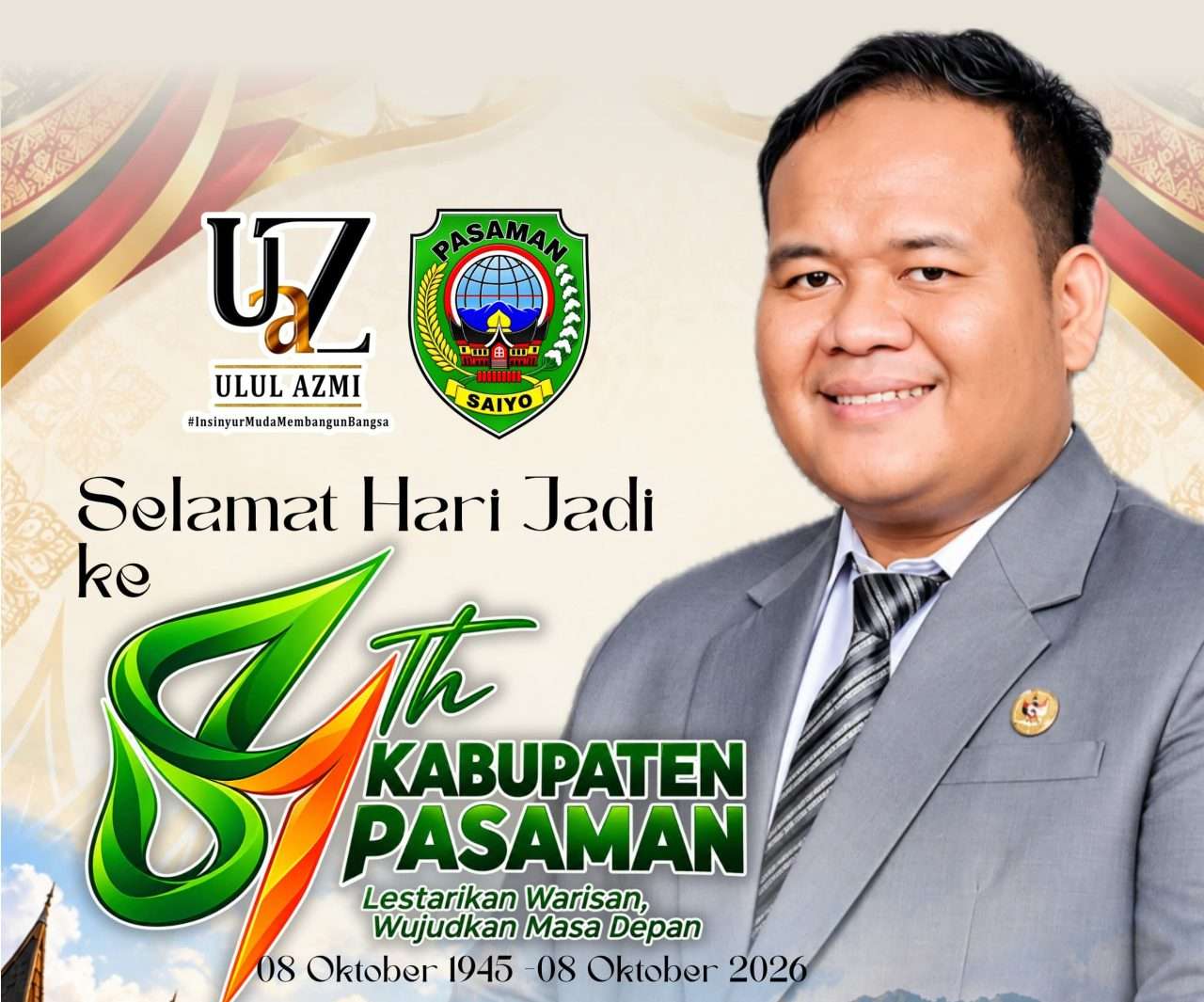 81-tahun-kabupaten-pasaman-:-alam-terjaga,-pasaman-bangkit