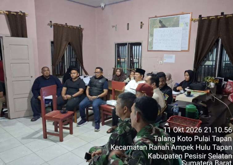 gerak-cepat-wabup-pessel,-pimpin-rapat-di-sungai-pinang-bahas-percepatan-pemulihan-fasilitas-umum