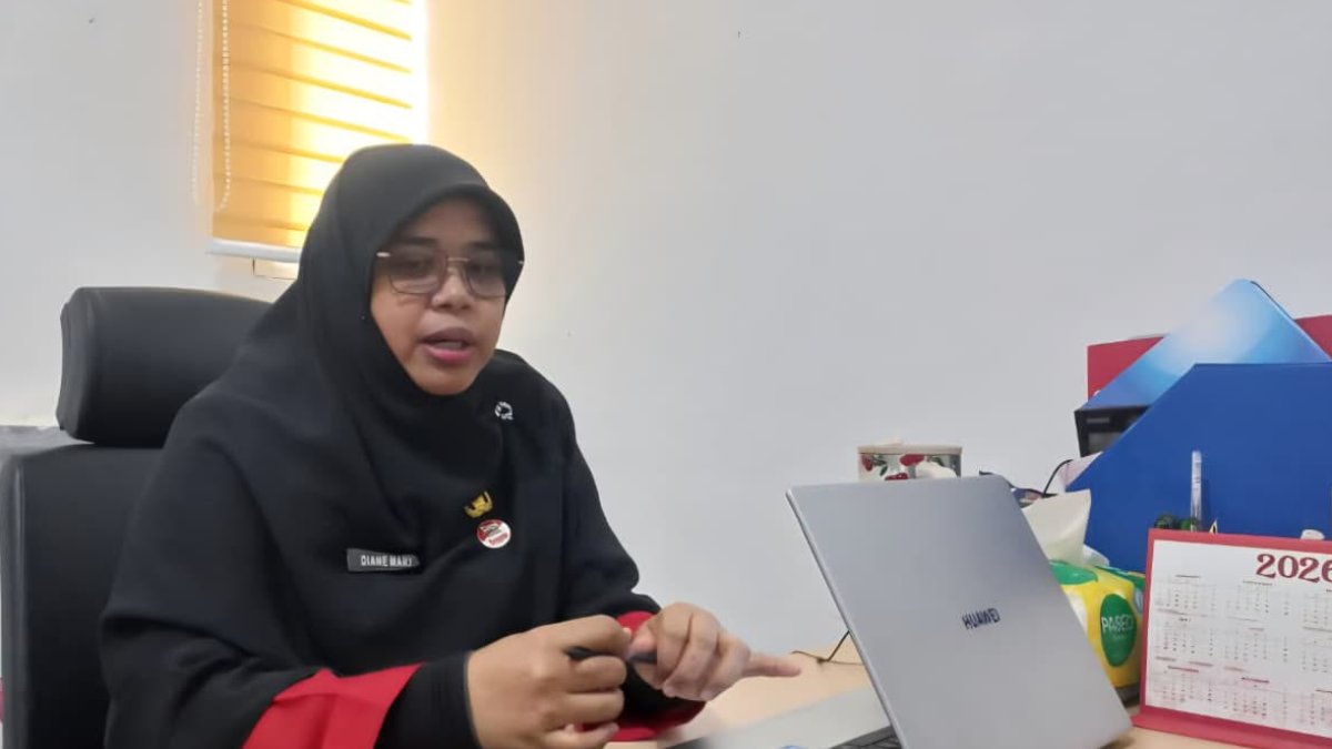 Kepala Bidang Pengembangan Aparatur BKPSDM Kota Padang memberikan arahan pengembangan kompetensi bagi ASN.