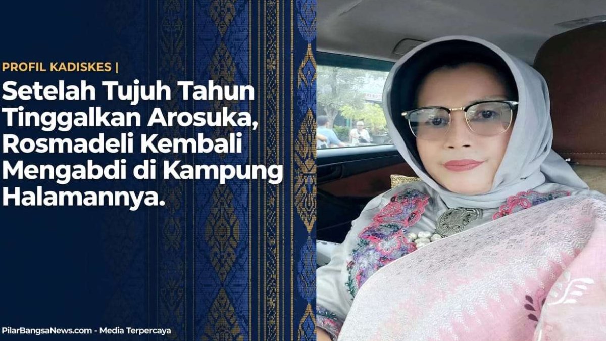 Bupati Solok Jon Firman Pandu melantik Rosmadeli sebagai Kepala Dinas Kesehatan Kabupaten Solok di Gedung C Setda.